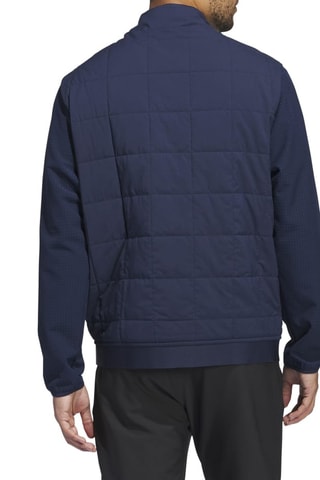 Sweat de golf Quilted Dwr - Bleu marine