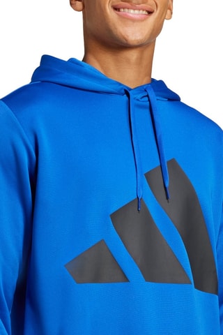 Sweat à capuche - Bleu électrique et noir