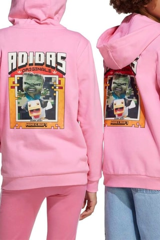 Sweat à capuche Originals x Minecraft - Rose