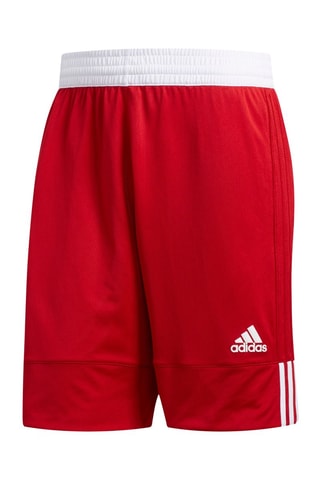 Short de basketball réversible 3G Speed - Rouge et blanc