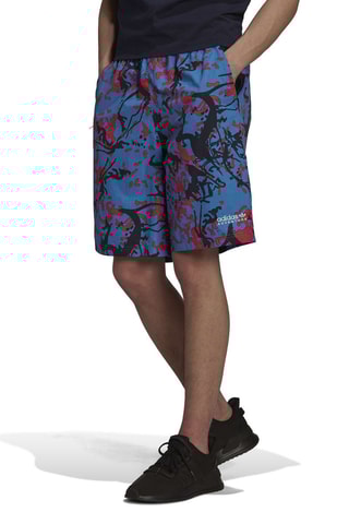 Short de bain AOPS Bleu clair et noir