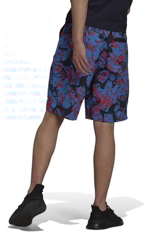 Short de bain AOPS Bleu clair et noir