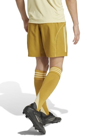 Short de football Tiro25 Competition Match - Moutarde