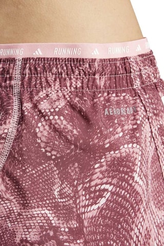 Short de running taille haute Otr E Aop - Rose foncé