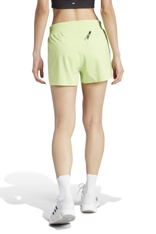 Short de running taille haute Own The Run - Vert clair