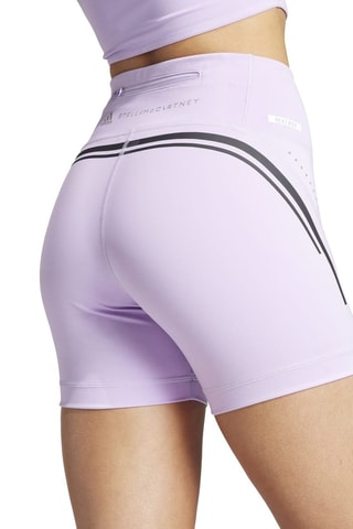 Short de running Stella McCartney TruePace - Mauve