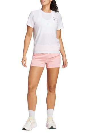 Short de running Own The Run - Rose poudré