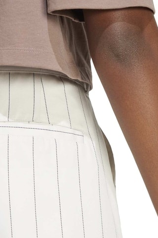 Bermuda Pinstripe - Blanc