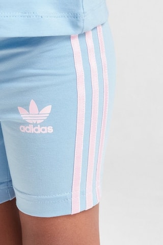 T-shirt et short - Ciel et blanc