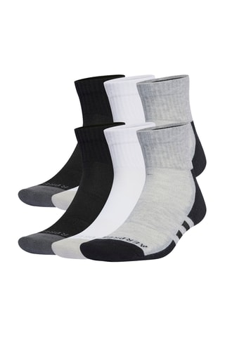 6 paires de chaussettes Aeroready - Blanc et noir