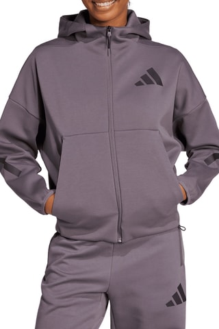 Sweat à capuche Z.N.E - Gris foncé