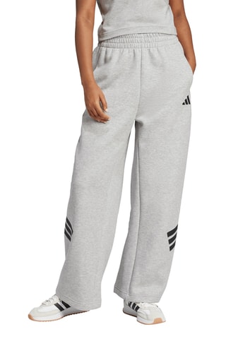 Pantalon loose taille haute Future Icons - Gris clair chiné