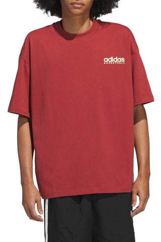 T-shirt loose - Rouge