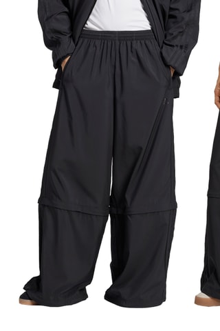 Pantalon regular 2-en-1 - Noir