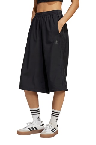 Pantalon regular 2-en-1 - Noir