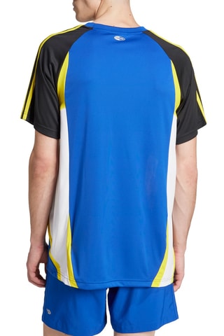 T-shirt regular - Bleu roi et jaune