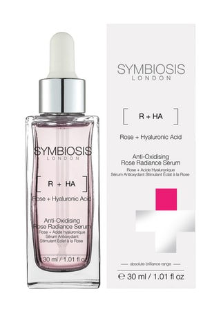 Sérum anti-oxidante estimulante brilho de rosa - Ácido hialurónico + Rosa - 30 ml