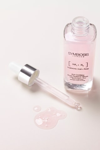 Sérum anti-oxidante estimulante brilho de rosa - Ácido hialurónico + Rosa - 30 ml