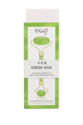 Roller de massage facial en jade - Vert