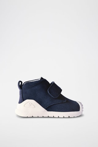 Tennis cuir biomecanics - Bleu