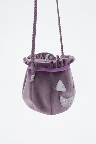 Sac citrouille Halloween - Lilas