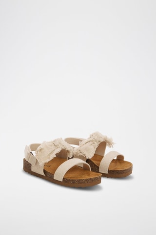 Sandales brides noeud - Blanc