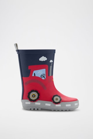 Bottes de pluie tracteur - Rouge