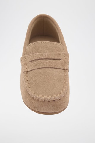 Mocassins cuir daim - Sable