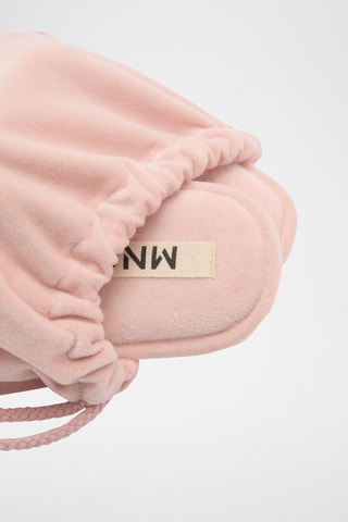 Pantoufles ouvertes - Rose pastel