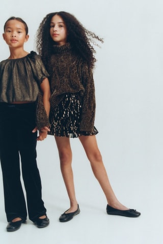 Ballerines noeud - Noir