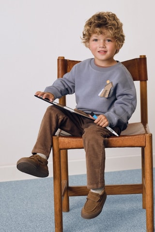 Chaussures bateau cuir - Marron