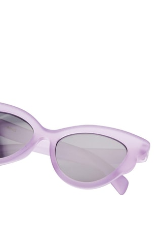 Lunettes de soleil monture plastique - Lilas