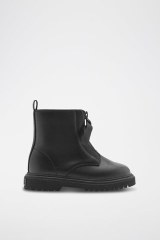 Bottines plates - Noir