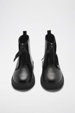 Bottines plates - Noir