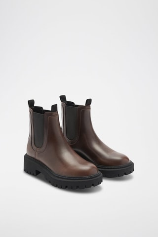 Bottines Chelsea - Marron