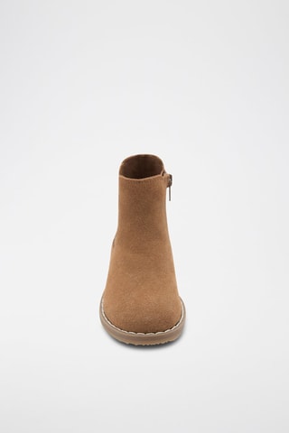 Bottines plates - Marron