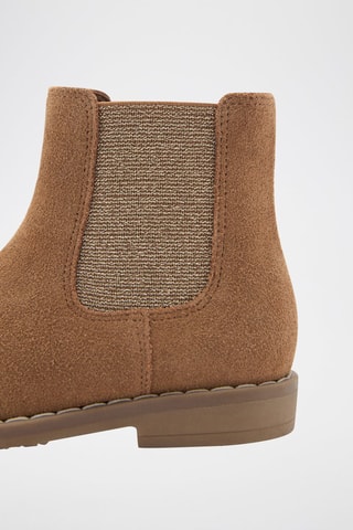 Bottines plates - Marron