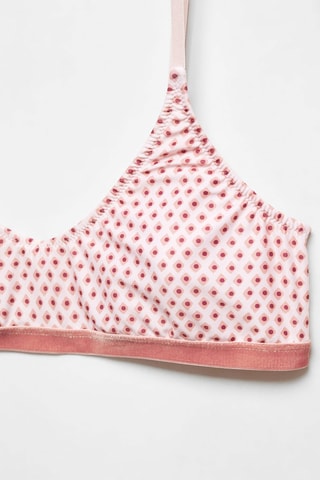 Soutien-gorge imprimé - Rose