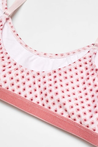 Soutien-gorge imprimé - Rose