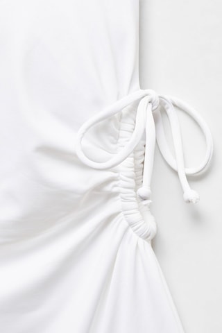 Maillot de bain détail ouverture - Blanc cassé