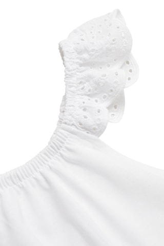 Débardeur volanté - Blanc cassé