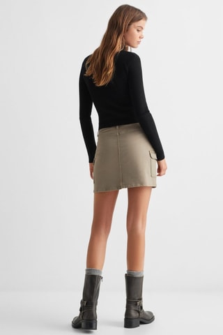 Pull-over col roulé - Noir