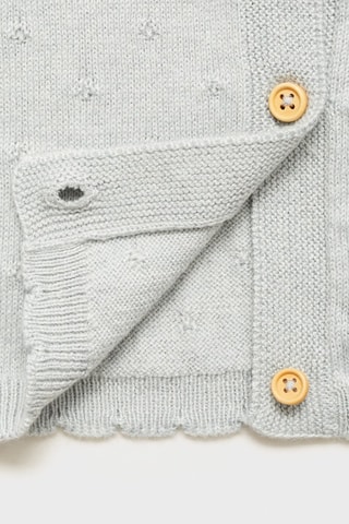 Cardigan maille brodé - Vert