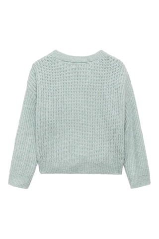 Cardigan cache-coeur noeud - Vert pastel