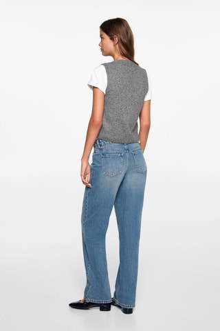 Gilet boutons - Gris