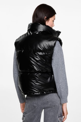 Gilet matelassé poches - Noir