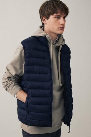 Gilet matelassé - Bleu marine