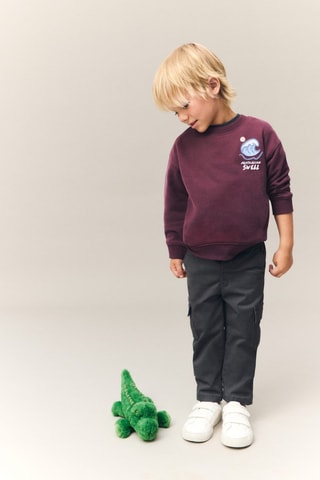 Pantalon jogger cargo - Bleu marine