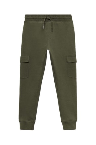 Pantalon jogger cargo - Kaki