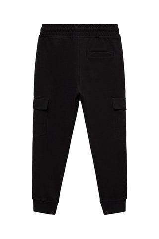 Pantalon jogger cargo - Noir